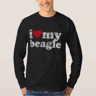 Unbehagliches Grunge Worout Stil I Liebe meinem Be T-Shirt