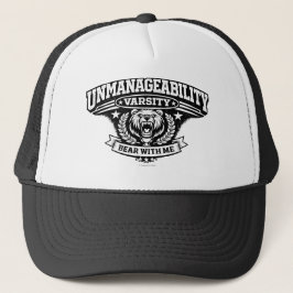Unbeherrschbarkeit Varsity - Hut Truckerkappe