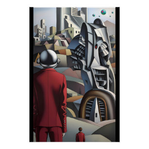 Unbekannt Verlagerungen - Ken Gage Surreal Art Poster