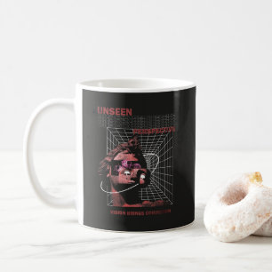 Unbekannte Perspektive Brutalismus Streetwear Desi Kaffeetasse