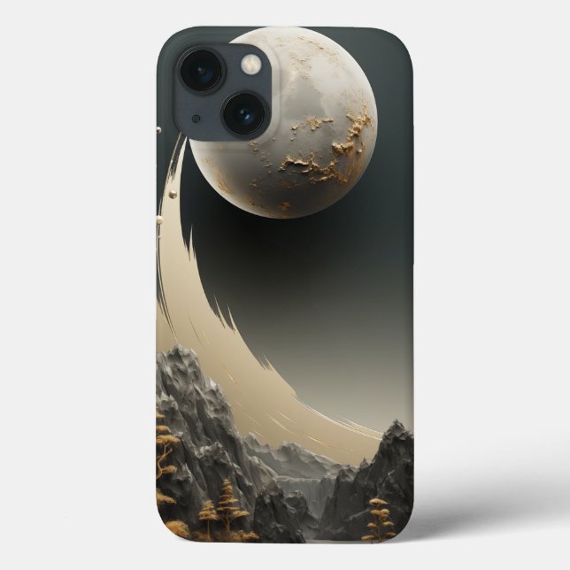Unbekannter Planet Case-Mate iPhone Hülle (Rückseite)