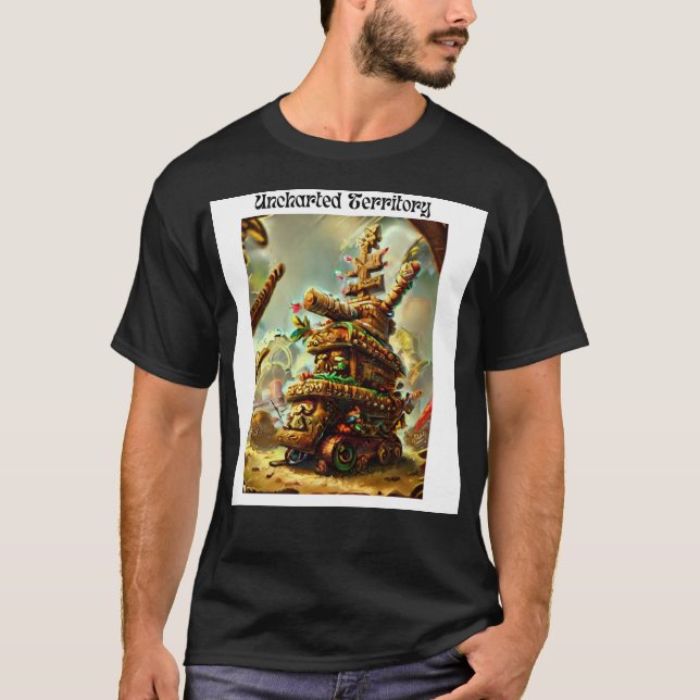 Unbekanntes Gebiet T-Shirt (Vorderseite)