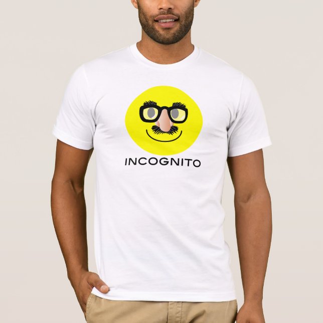 "unbekanntes GESICHTS-T-SHIRT T-Shirt (Vorderseite)