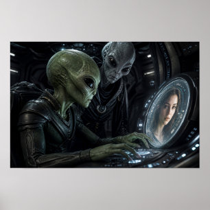 Unbekanntes Verbindungsplakat Poster