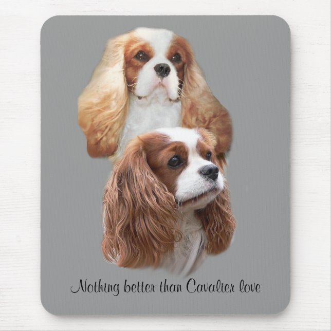 Unbekümmerte hübsche Mädchen Mousepad (Vorne)