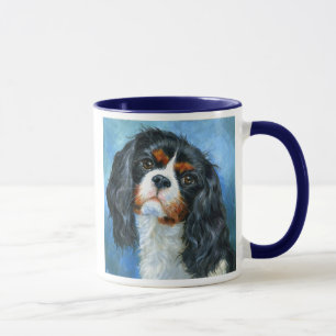 Unbekümmerte Königcharles Spaniel-Tasse Tasse