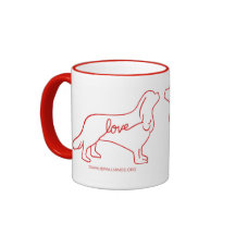 Unbekümmerte Liebe-Kaffee-Tasse