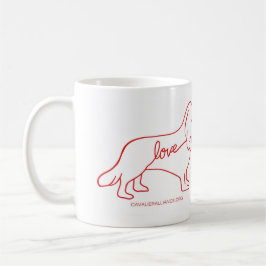 Unbekümmerte Liebe-Kaffee-Tasse Tasse