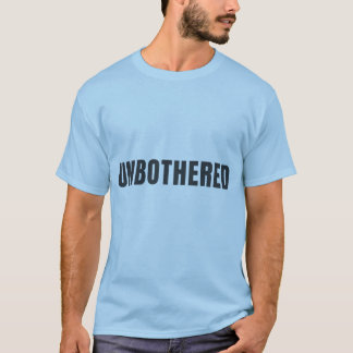 Unbekümmerter Katzenliebhaber Minimales Typografie T-Shirt