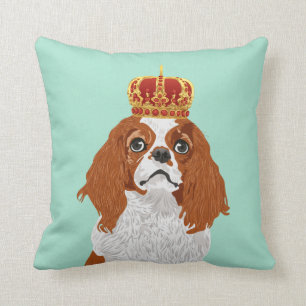 Unbekümmerter Königcharles Spaniel für Kissen