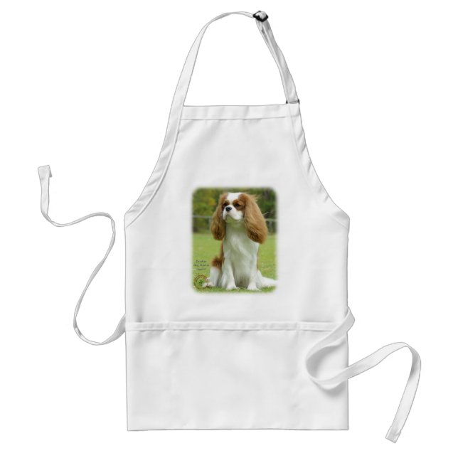 Unbekümmerter Königcharles Spaniel Schürze (Vorne)