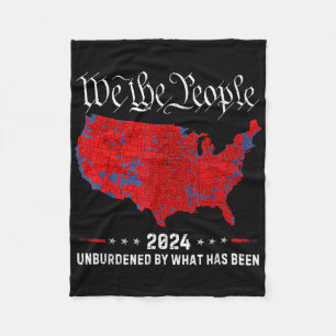 Unbelastet durch das, was 2024 lustige Amerika USA Fleecedecke