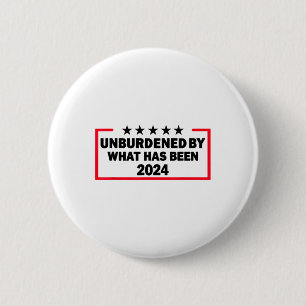 Unbelastet durch den Sieg Trumps 2024 Button