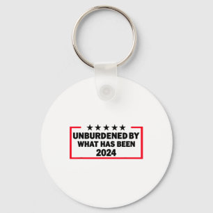 Unbelastet durch den Sieg Trumps 2024 Schlüsselanhänger