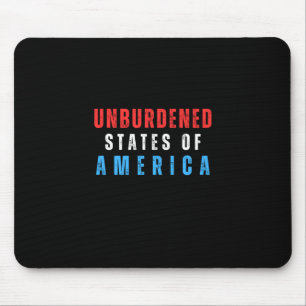 Unbelastete Staaten aus Amerika Mousepad