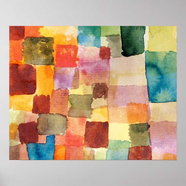 Unbenannt (1914) von Paul Klee Poster (Vorne)