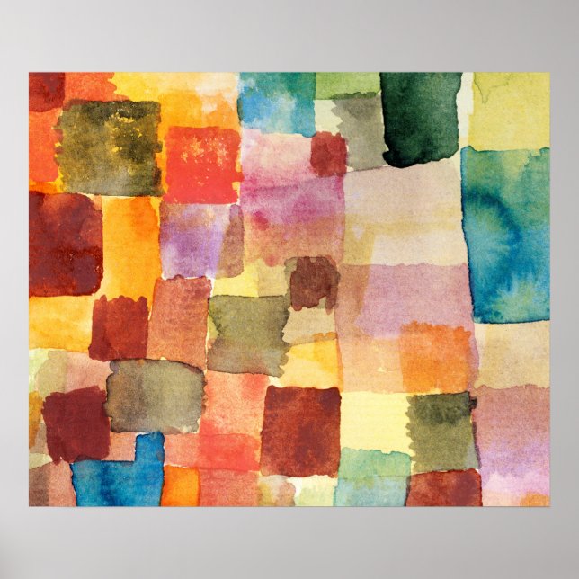 Unbenannt (1914) von Paul Klee Poster (Vorne)