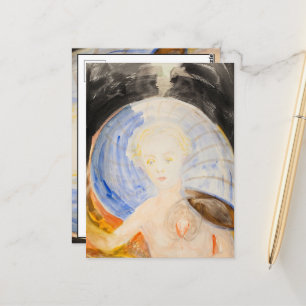 Unbenannt, 1934 von Hilma af Klint Postkarte