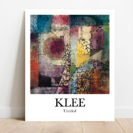Unbenannt nach Paul Klee Poster