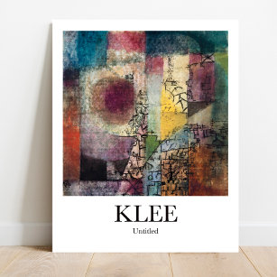 Unbenannt nach Paul Klee Poster