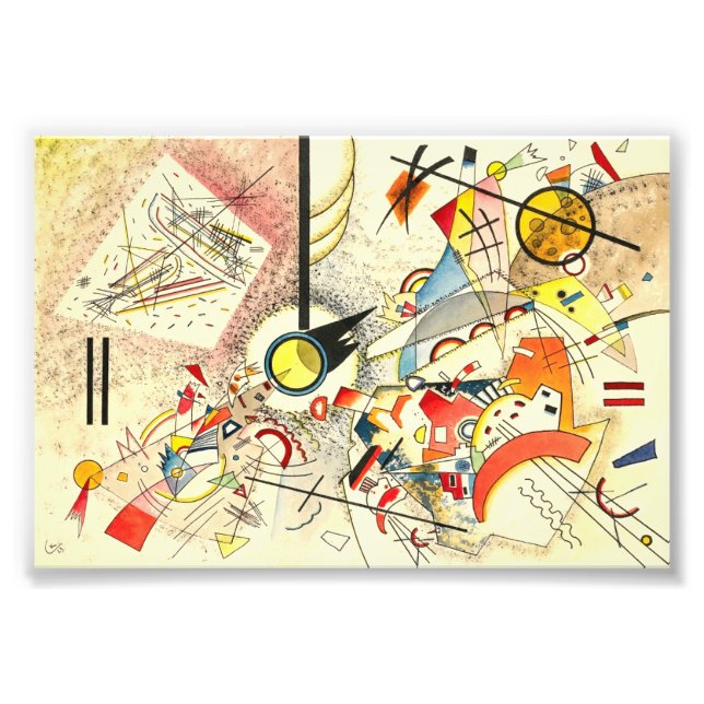 Unbenannt nach Wassily Kandinsky 1923 Fotodruck (Vorne)