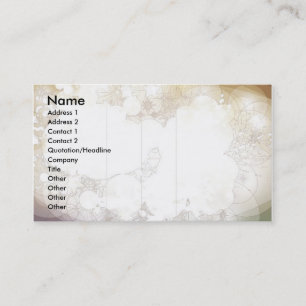 Unbenannt, Name, Anschrift 1, Anschrift 2, Kontakt Visitenkarte