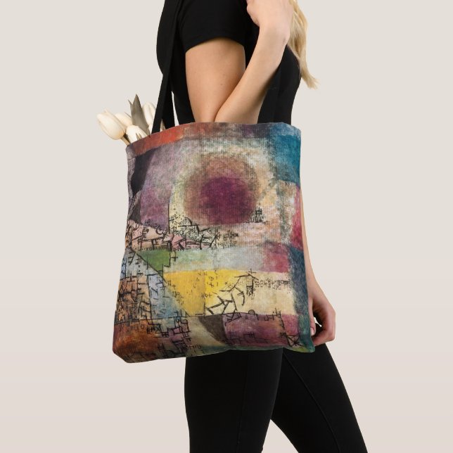 Unbenannt unter dem Titel 2 von Paul Klee, Abstrak Tasche (Von Nahem)