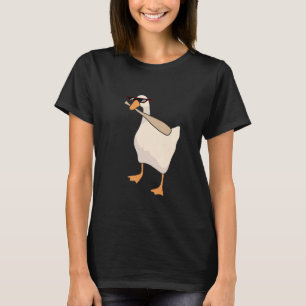 Unbenanntes Lustiges Gänse Spiel Meme Akzeptier Es T-Shirt