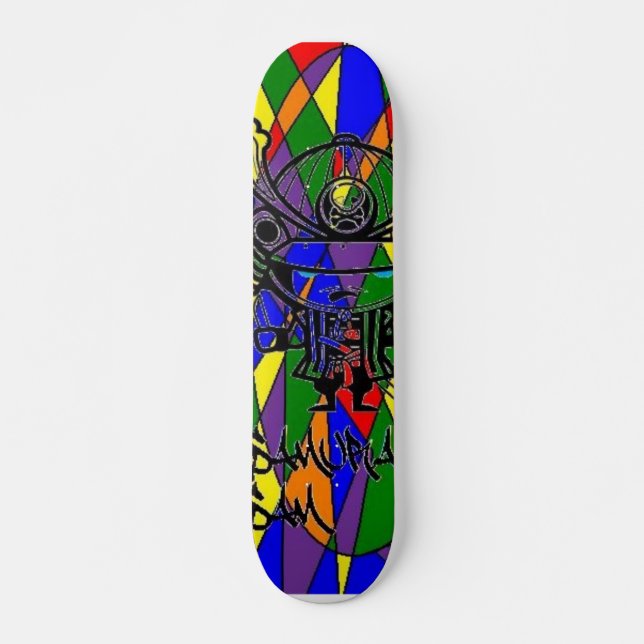 Unberechtigt Skateboard (Vorne)