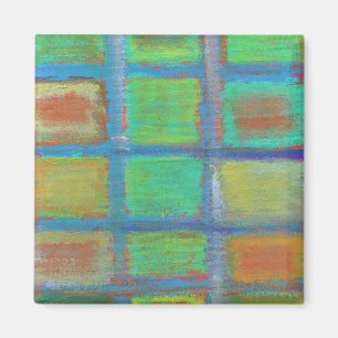 Unberechtigter abstrakter Kunst-Magnet Magnet