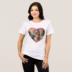 Unberührte Wildnis und vielfältige Landschaften Tri-Blend Shirt
