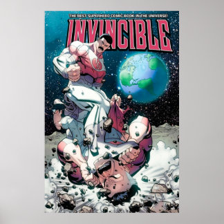 unbesiegbarer Comic Poster