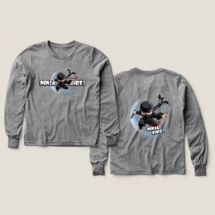 Unbesiegbarer Ninja-Kids Kinder Tri-Blend-Langar
