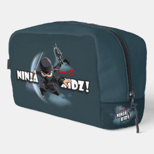 Unbesiegbarer Ninja-Kids Waschbeutel