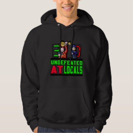 Unbesiegt am Individuelle Name/Nummer Hoodie
