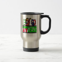 Unbesiegt in der lokalen Kaffee-Tasse