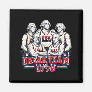 Unbesiegt seit 1776 Amerika 4. Juli Magnet