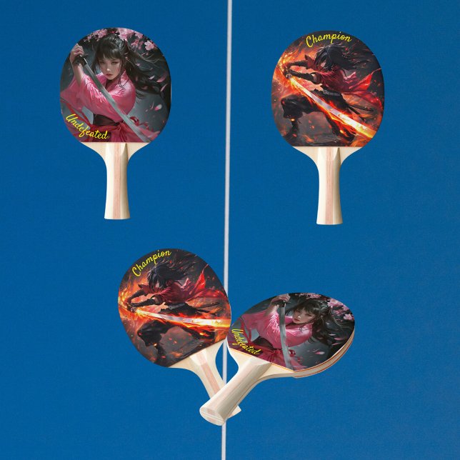 Unbesiegter Champion Tischtennis Schläger (Von Creator hochgeladen)