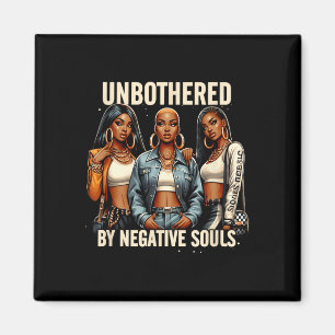 Unbesonnen von Negative Souls Black History Cowgir Magnet