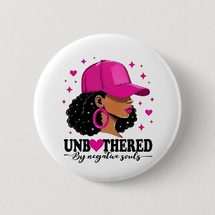 Unbesonnen von Negavitve Souls Juneteenth Black Button
