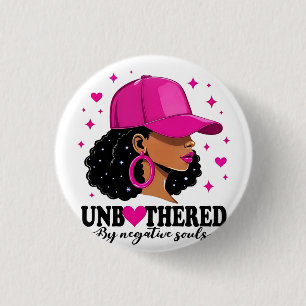 Unbesonnen von Negavitve Souls Juneteenth Black Button