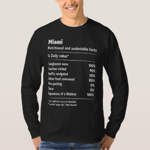 unbestreitbare Fakten über Miami Stadtdefinition T-Shirt