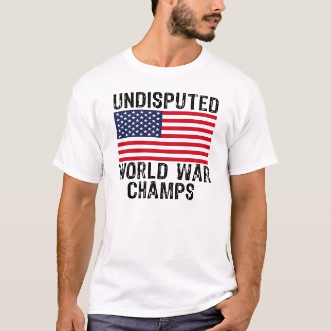 UNBESTRITTENE WELTKRIEG-CHAMPIONS T-Shirt (Vorderseite)