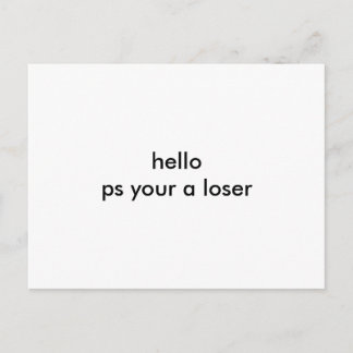 Unbetitelte Postkarte