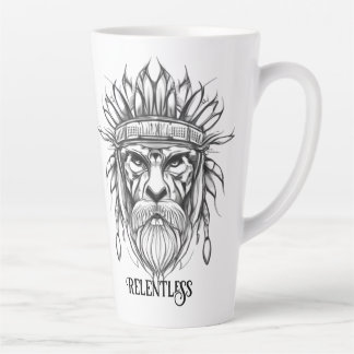 Unbeugsamer Wikinger-Krieger-Becher Milchtasse