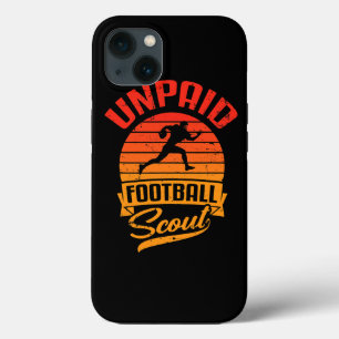 Unbezahlter Retro-Fan des Fußballspielers Case-Mate iPhone Hülle