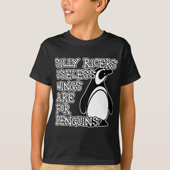 Unbrauchbare Flügel T-Shirt (Vorderseite)