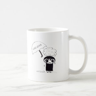 Unbrauchbares EMO Kaffeetasse