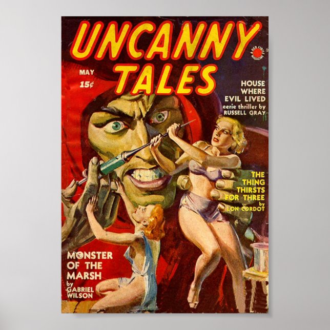 Uncanny Tales Comic Poster May (Vorne)
