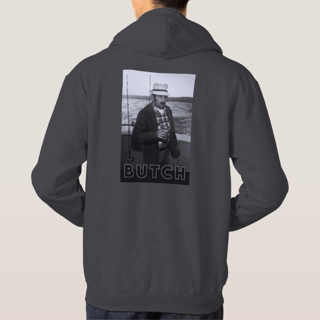 UNCLE BUTCH - Sweat - shirt à capuche masculin (Dos)